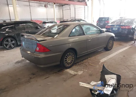 2005 Honda Civic Ex z USA, uszkodzony, nr VIN 1HGEM21975L017629